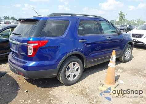 2013 Ford Explorer from USA, damaged, VIN 1FM5K7B86DGA74625